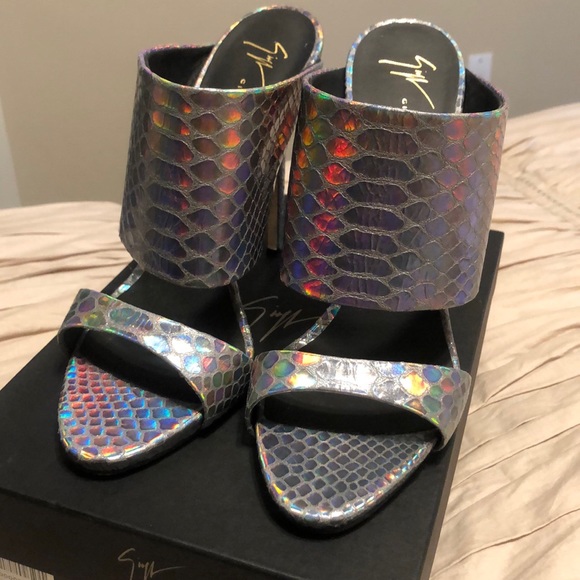 Giuseppe Zanotti Shoes - Metallic Iridescent Giuseppe Zanotti Heels